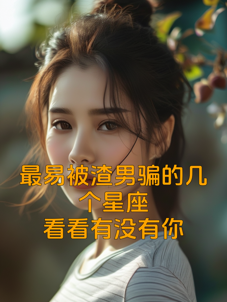 最易被渣男骗的几个星座，看看有没有你