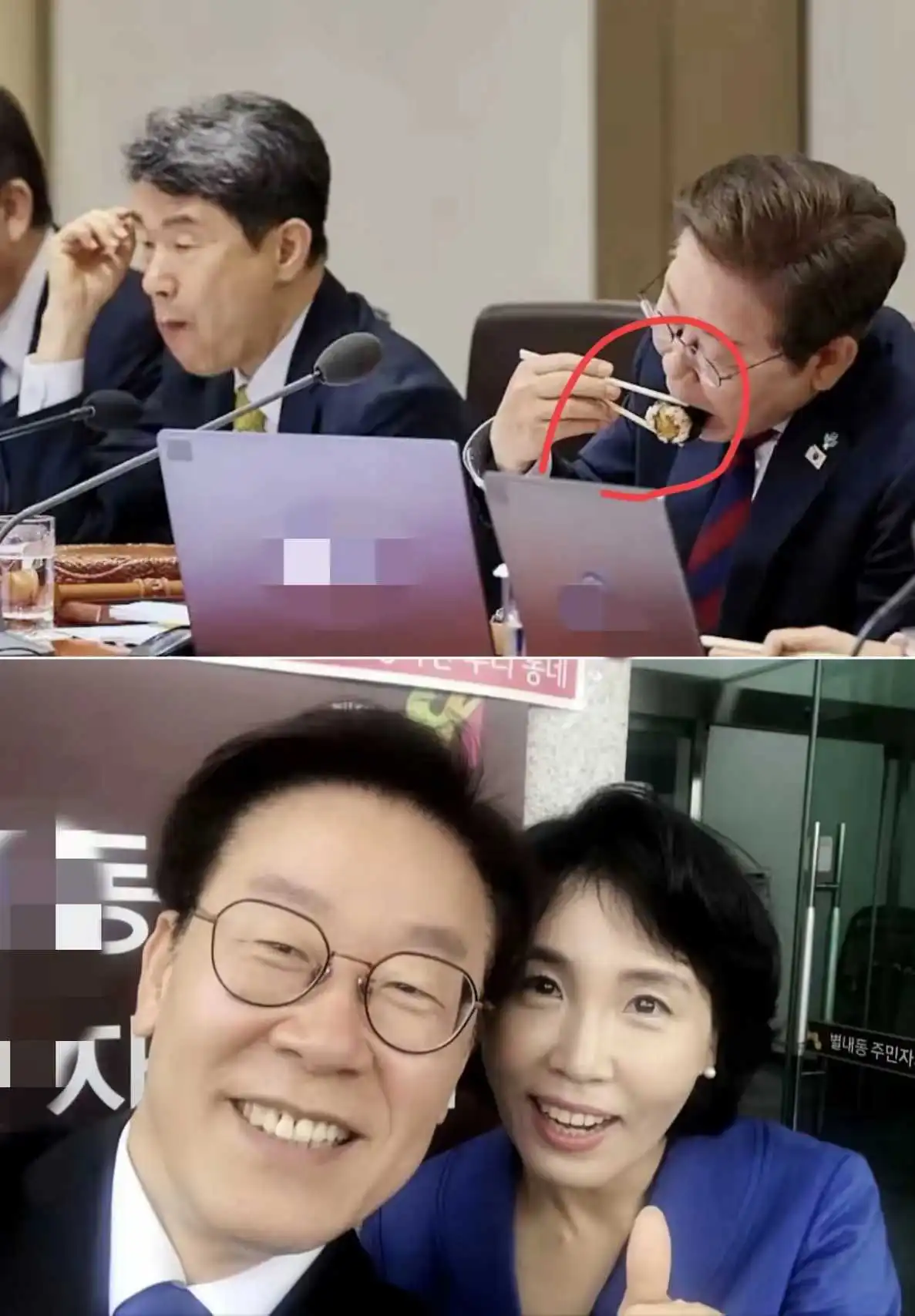 李在明确实接地气，希望不要学特朗普
