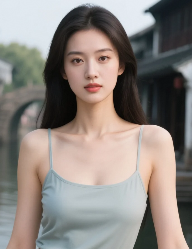 轻纱漫舞月影中，身姿曼妙夺心魄