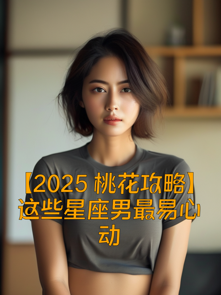 【2025桃花攻略】这些星座男最易心动