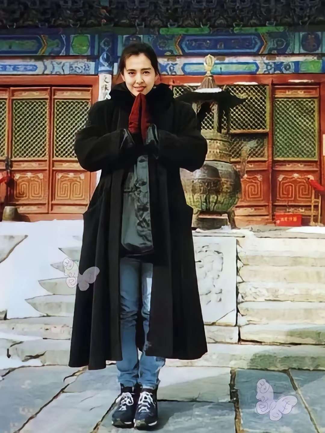 王祖蓝年轻时候真的美，简直是女神般存在