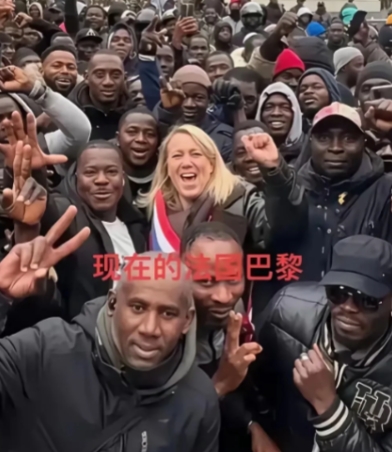 现在的法国已经变了肤色，我们要引以为戒，千万不能走了法国的老路...

根据法国