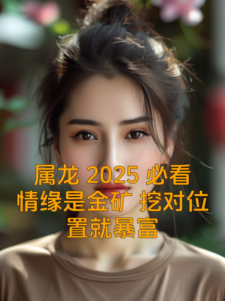 属龙2025必看！情缘是金矿，挖对位置就暴富