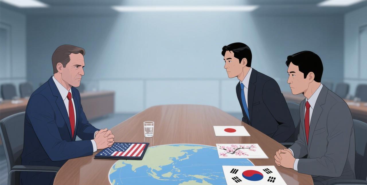现在看来，日本和韩国在对美国投资数千亿美元这件事情上，耍了小聪明。
日本和韩国方