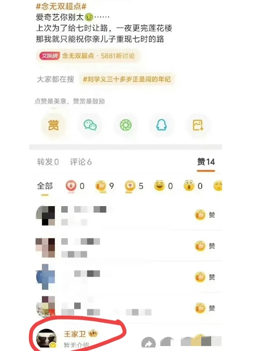 《念无双》被送走，网友气不过，连王家卫也看不下去了，我的“汪小姐”我来守护[机智