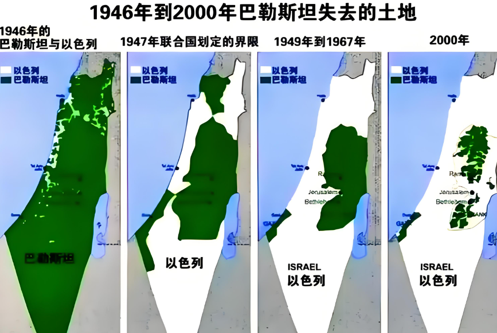 以色列最好的归宿是在美国割地建国。
以色列在中东的建国始于1948年，这背后离不
