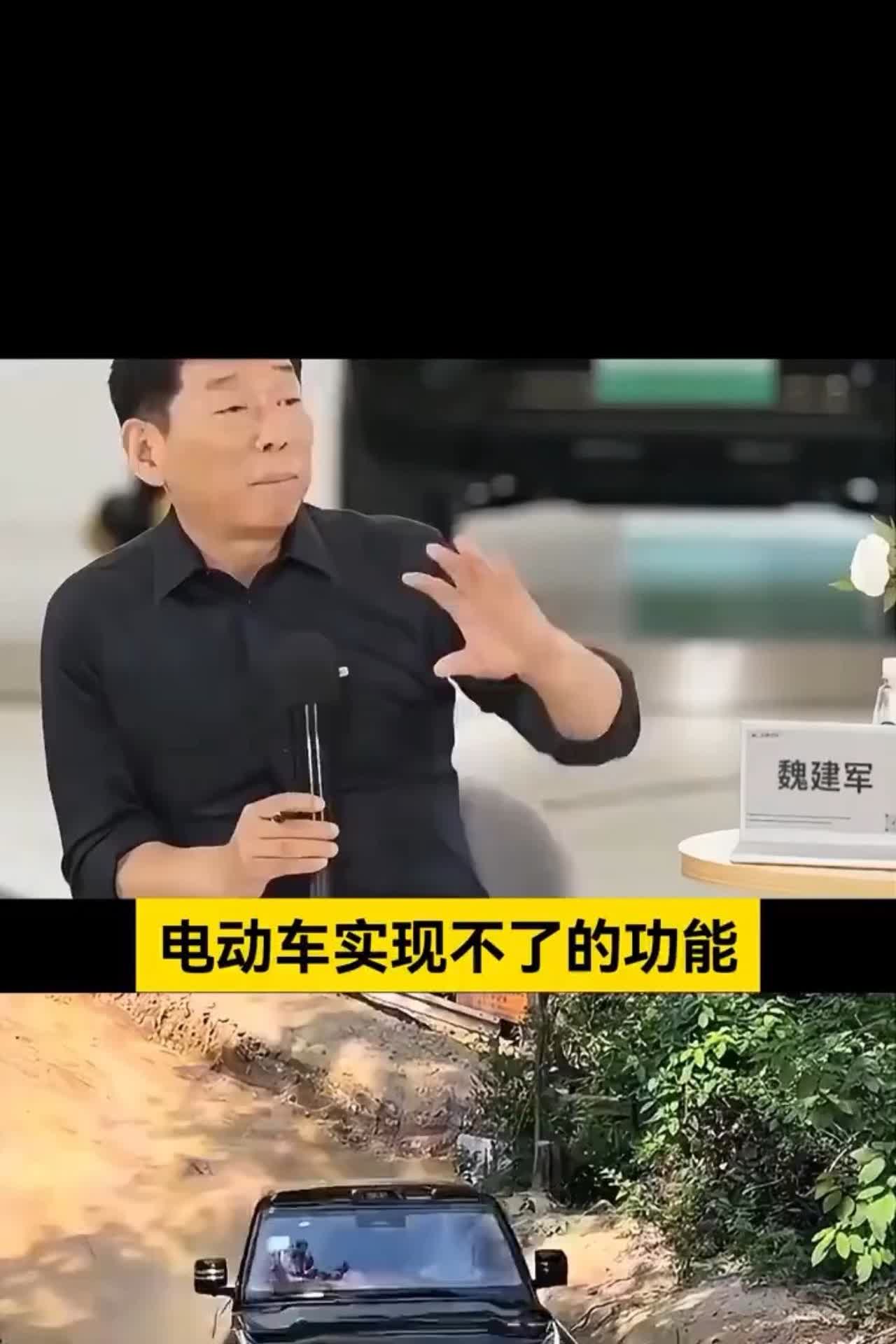 电动车不能越野？魏建军又爆惊人言论！网友炸锅：电机低扭暴打燃油车？

长城老