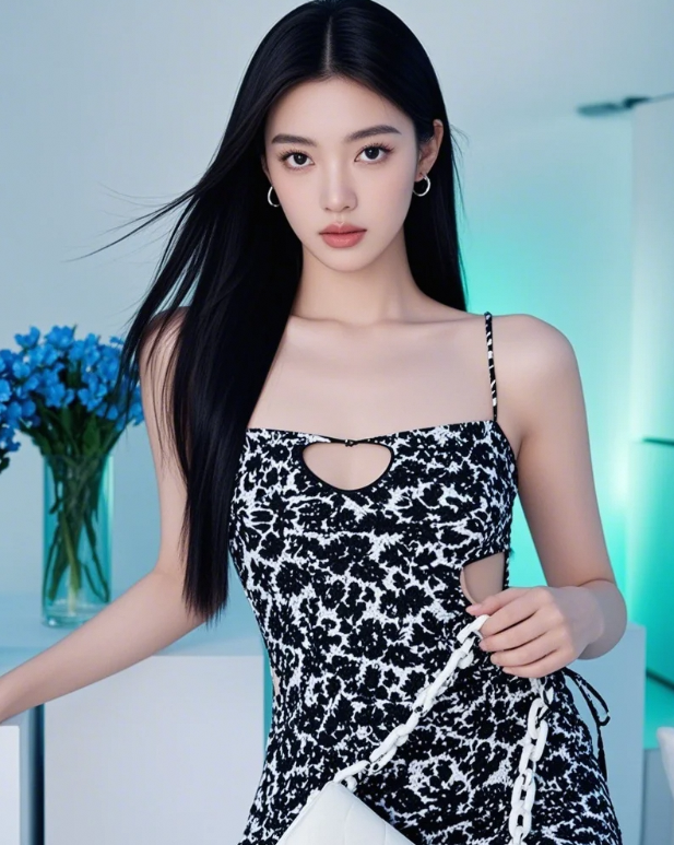 娇媚女神高跟撩人，塑形腰臀比惊艳四座