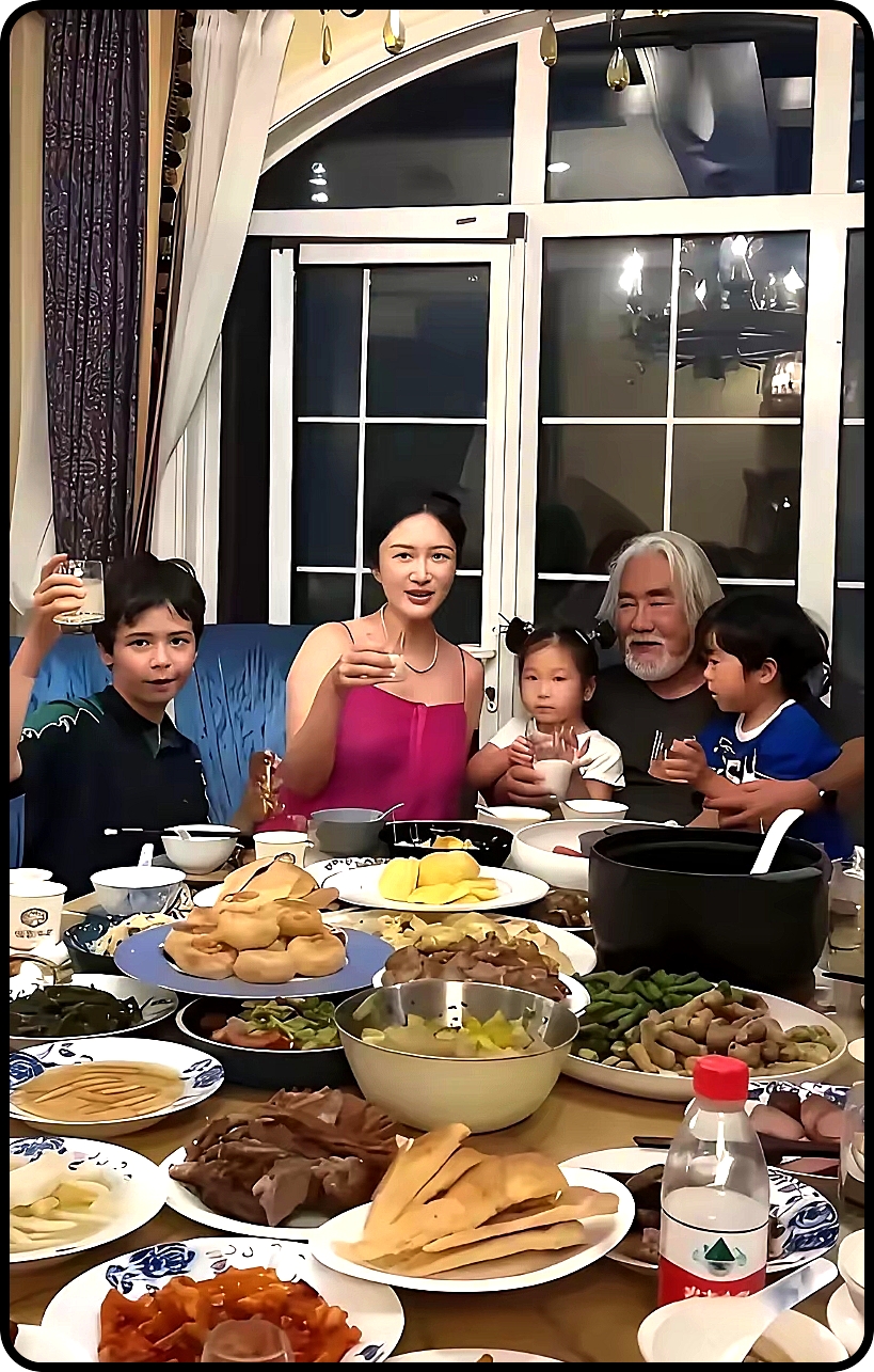 张纪中家里伙食不咋滴