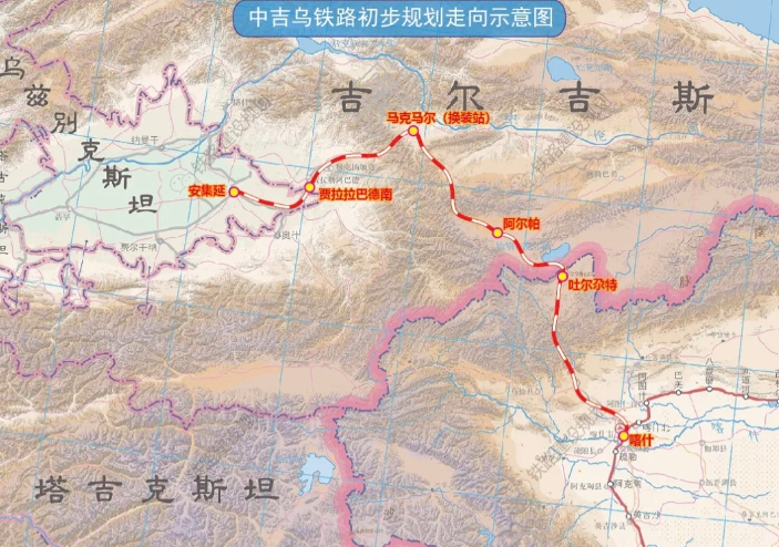 中吉乌铁路将开工，美国却来“搅局”！🔥

中吉乌铁路终于迎来大进展，7月就要正