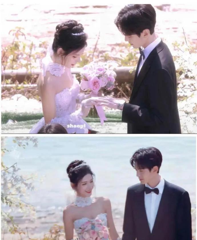 #张予曦演技# 被毕雯珺、张予曦的深情眼婚礼路透狠狠甜到！张予曦眼波流转间都是缱