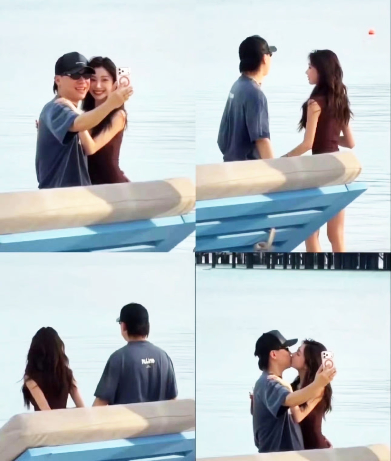 胡彦斌真是太牛了，竟然找到小这么多的氛围感美女！

近日，有网友在马尔代夫度假时