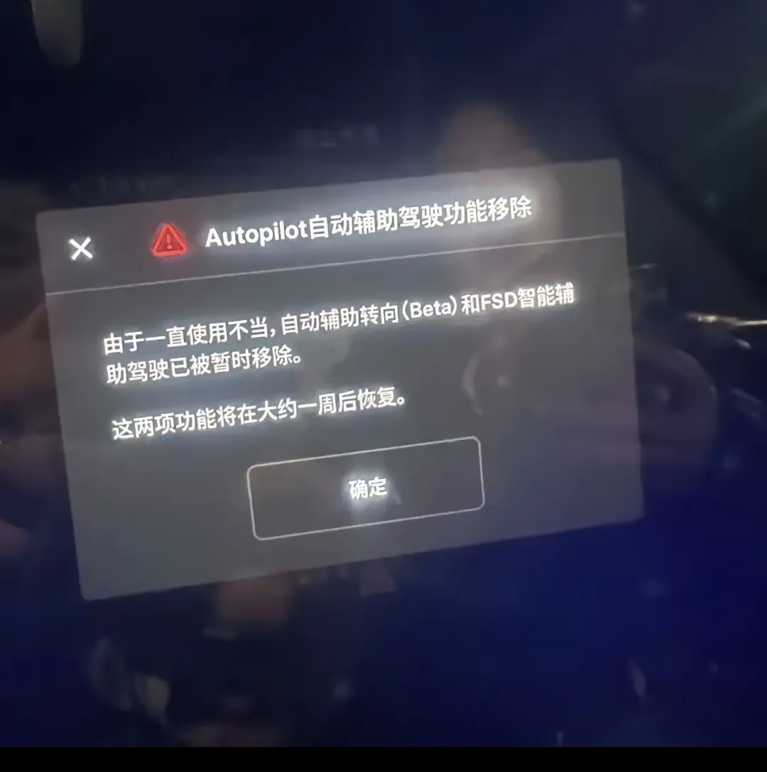 有些车主还未来得及充分体验特斯拉FSD就被禁用了。在交流群里询问了一下情况，只要