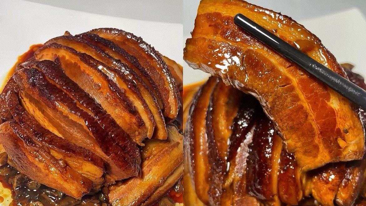 硬菜三连击：梅菜扣肉·板栗烧鸡·蒜香孜然排骨争霸餐桌