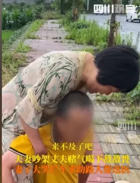这是一个令人心碎且愤怒的场景，同时也映照出人性中复杂而矛盾的情感。也许，你会认为