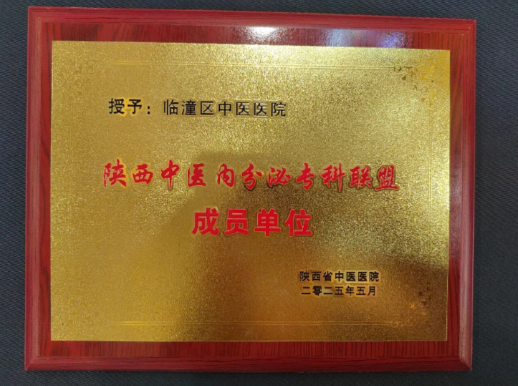 临潼区中医医院加入陕西中医内分泌专科联盟