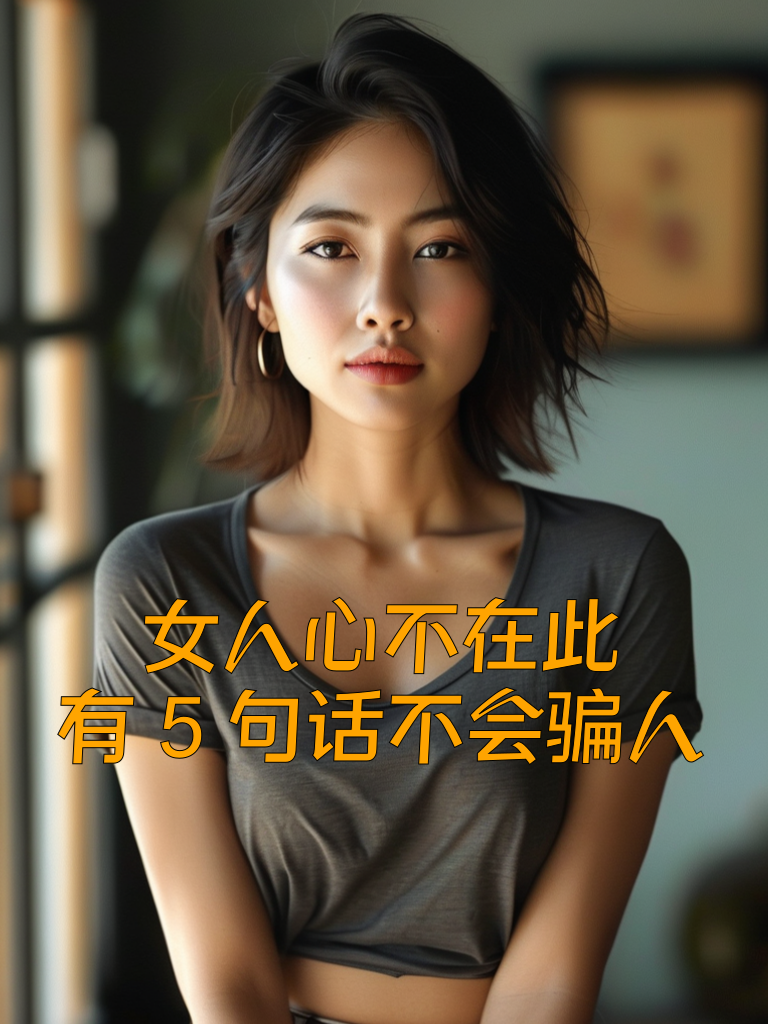 女人心不在此，有5句话不会骗人