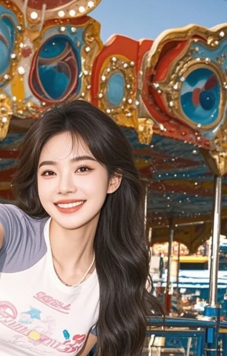 甜妹的游乐园副本已开启！美到犯规的神图