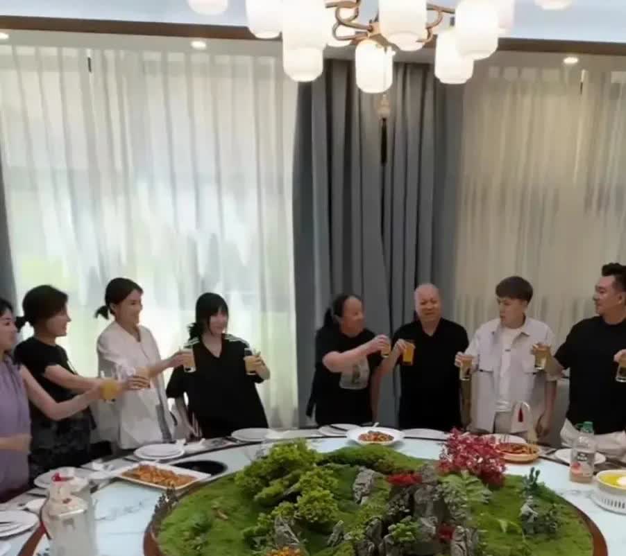路嫂弟弟赵粒成和弟媳妇静静从国外回国，全家老小接他们夫妻两个人，同时静静怀孕了，