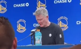 NBA常规赛，爵士对阵勇士的全场比赛已结束，勇士123-114战胜爵士。
勇士球