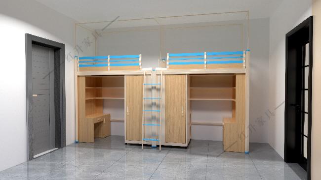 佛山上下床公寓床好有辨识度，美得不一样