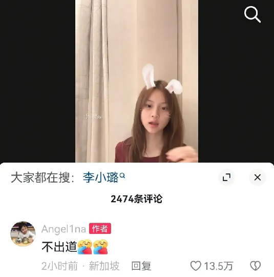 甜馨说自己不出道！

自从贾乃亮和李小璐离婚后，甜馨就一直跟着李小璐生活，李小璐