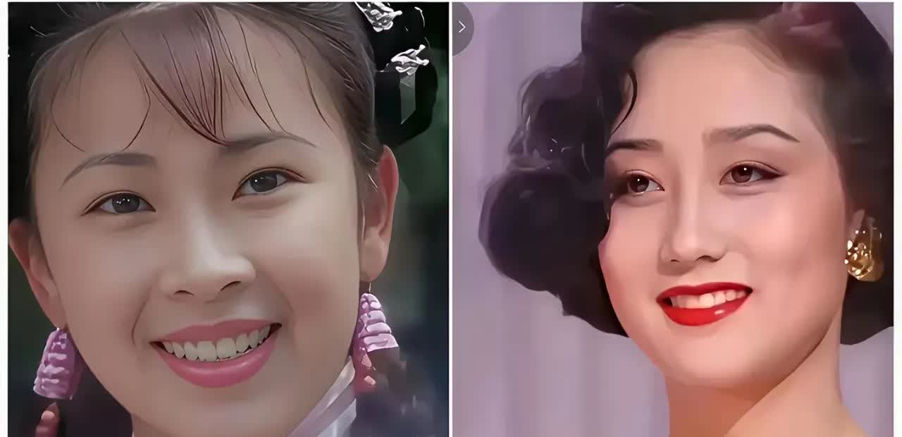 左边古装美女右边是现代佳人
论漂亮我觉的黄秋燕更胜一筹
论魅力可能利智要更有