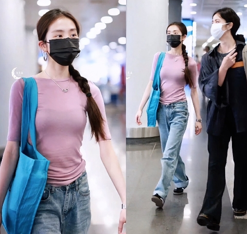 有点懂黄磊了！
他这个女儿，生来就是当明星的苗子！
19岁的黄多多，在机场哪怕穿