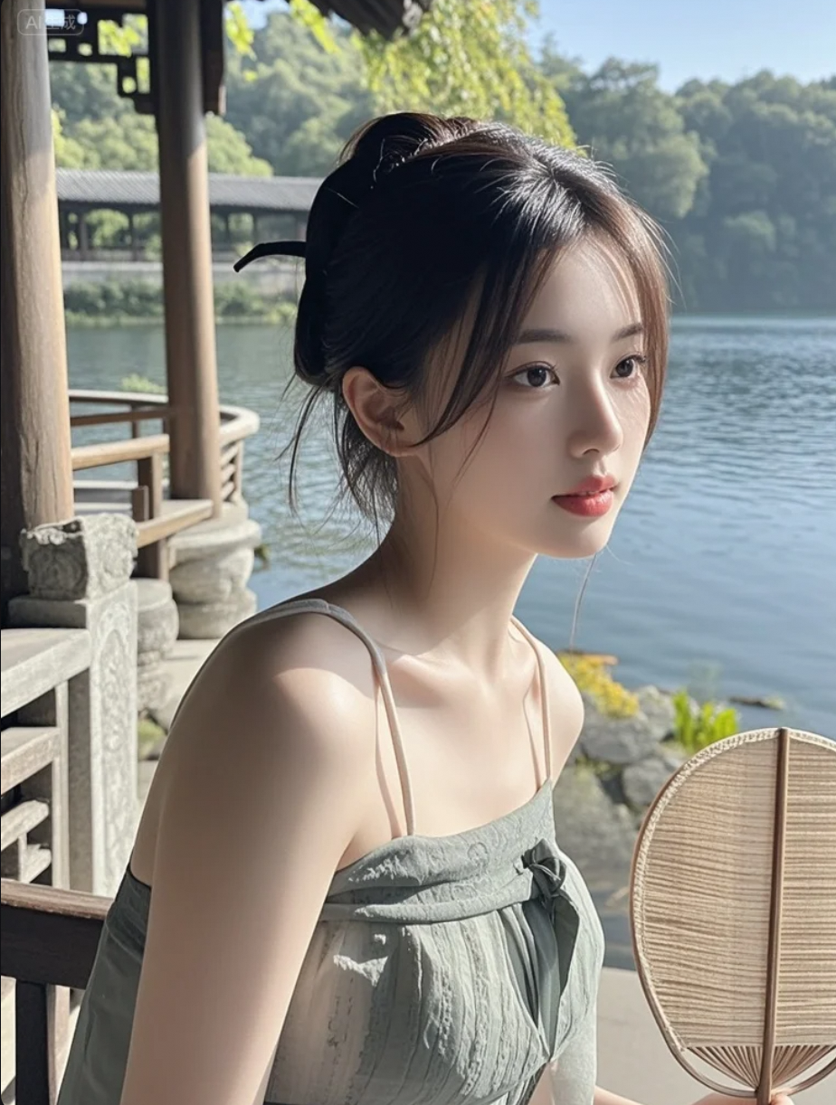 她不说话，却胜过千言万语