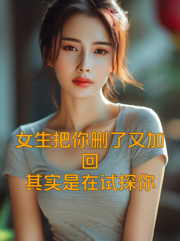 女生把你删了又加回，其实是在试探你