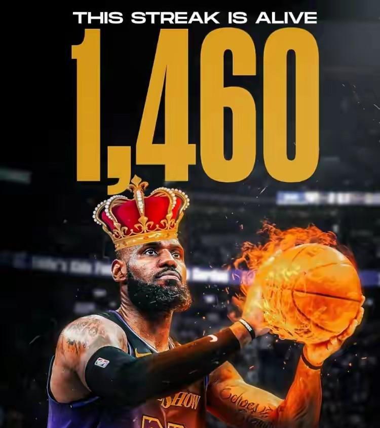 笑喷了！詹姆斯“异常”得分记录还在延续，只需从+5分算起，记录就复活了！
202