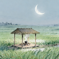 月下温茶亭