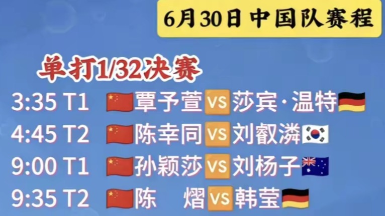 WTT美国大满贯连爆冷门！国乒资格赛两将出局，王楚钦王曼昱正赛赛程敲定