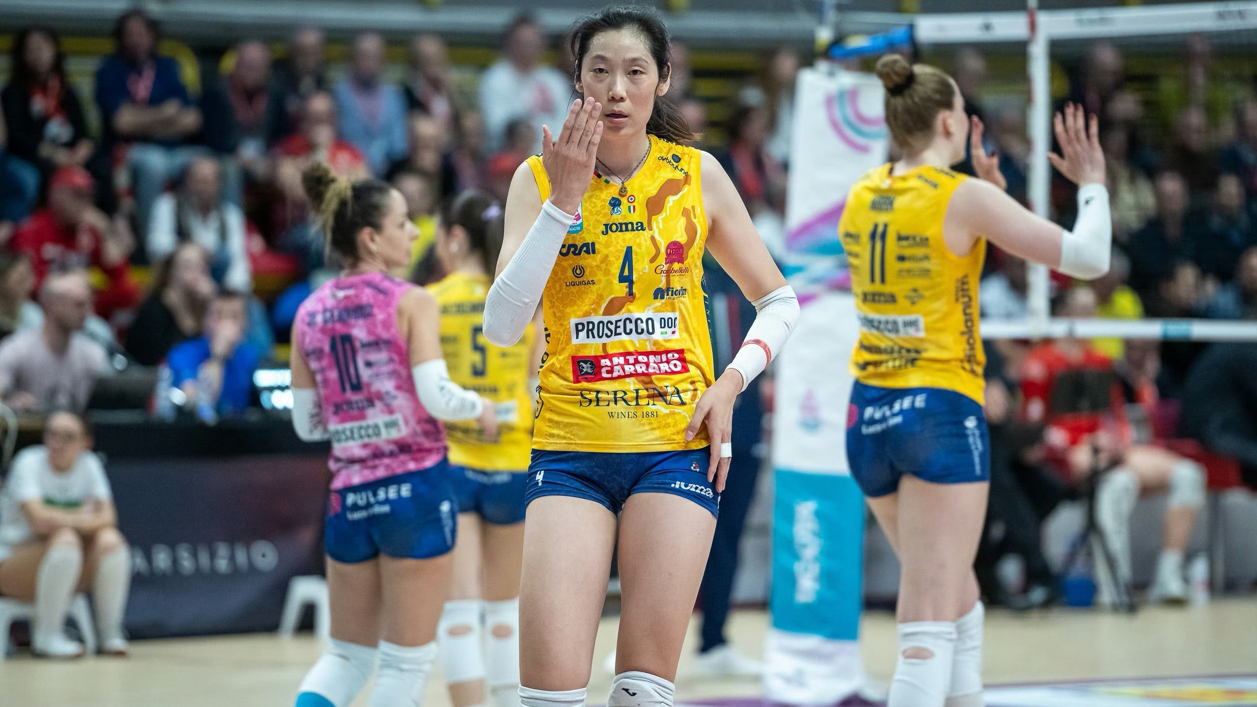 3：1！朱婷决赛对手确定，艾格努35分，完胜安娃，主力接应难撼动