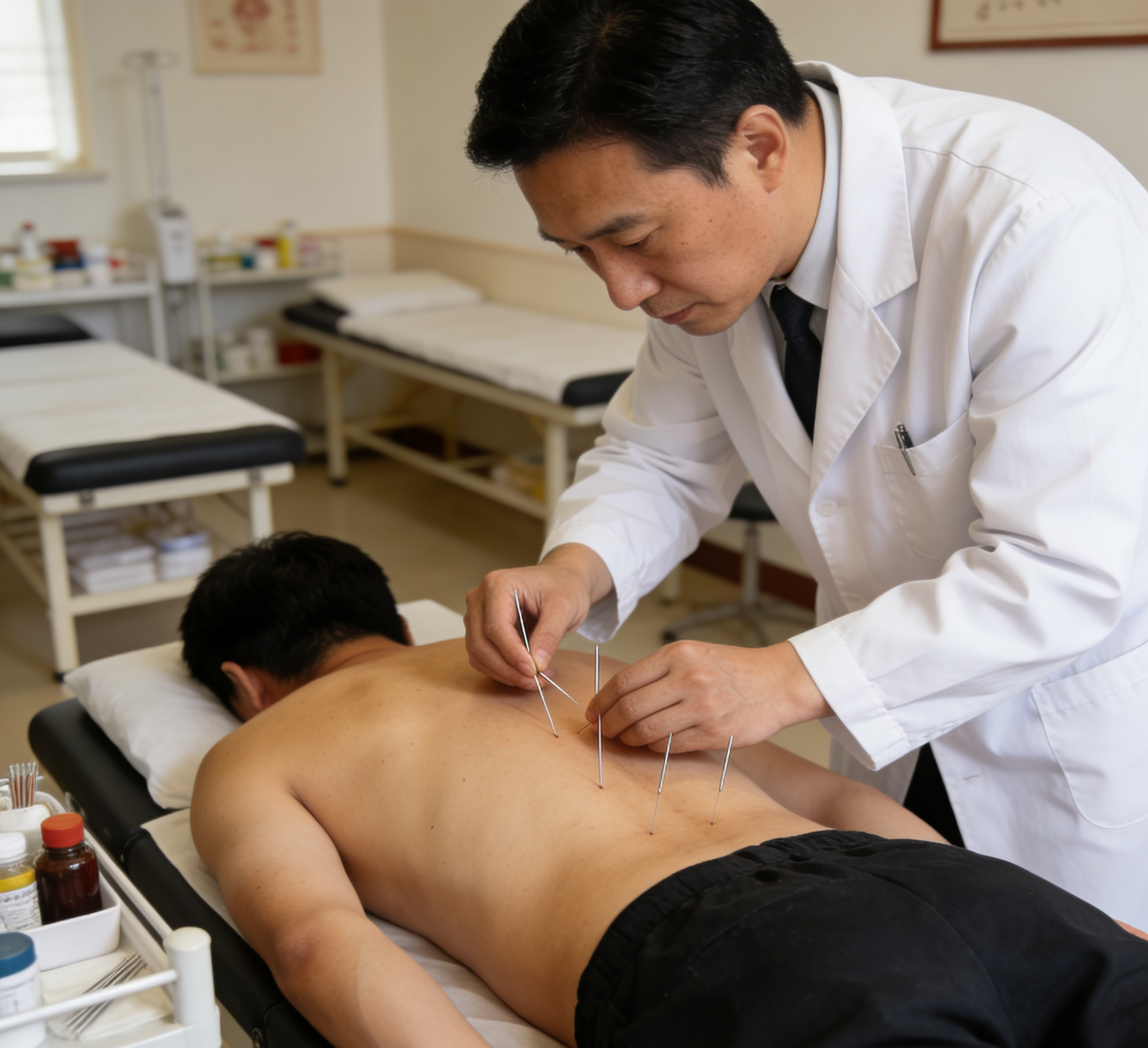 中医针灸里面的四根三结是什么意思？