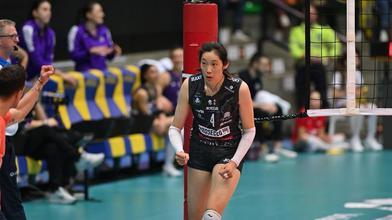 一夜两消息！朱婷24分，率队进欧冠四强，王媛媛4拦，将首次争冠