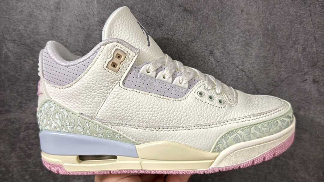 Air Jordan 3 Retro "Easter" AJ3 乔3马卡龙色系 运动鞋