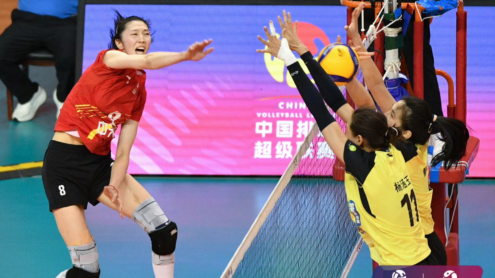 吴梦洁33分，北京女排爆冷输球，天津两连败，四强恐不保