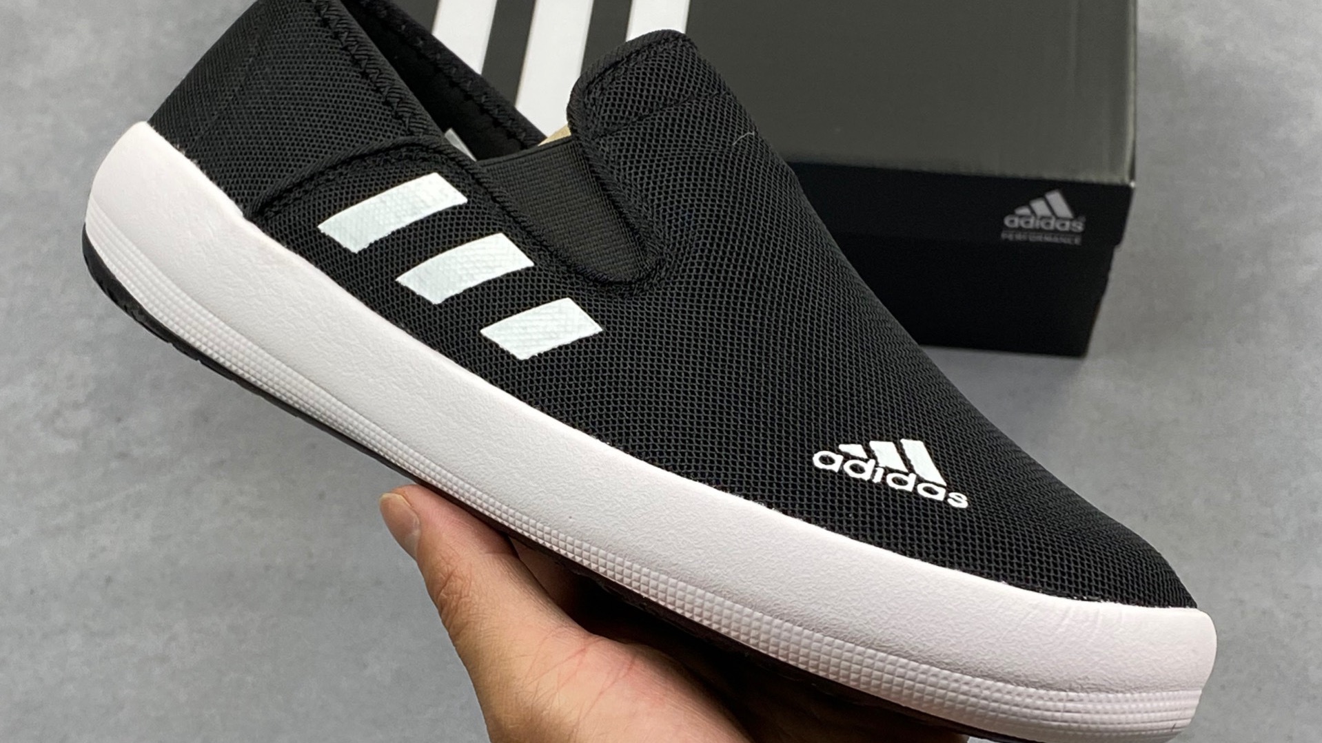 阿迪达斯TERREX BOAT B SLIP-ON DLX户外运动溯溪鞋