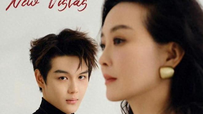 19岁的王泓钦，近期一组时尚大片刷爆全网