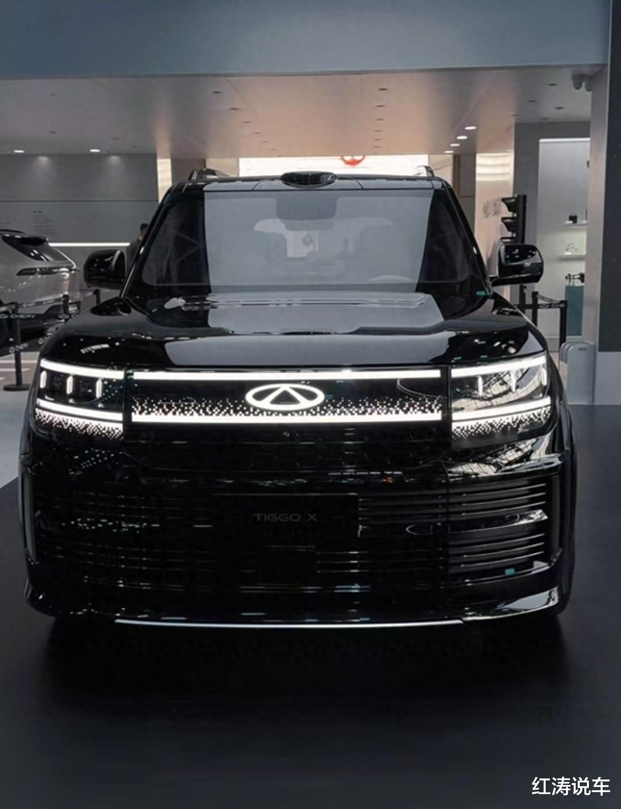 瑞虎10正式亮相，外观霸气，5座和6座，猎鹰700智驾，28