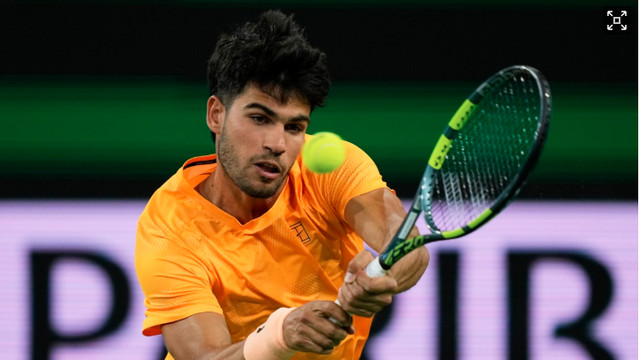 阿尔卡拉斯、辛纳携手杀进2026年BNP巴黎银行公开赛四强