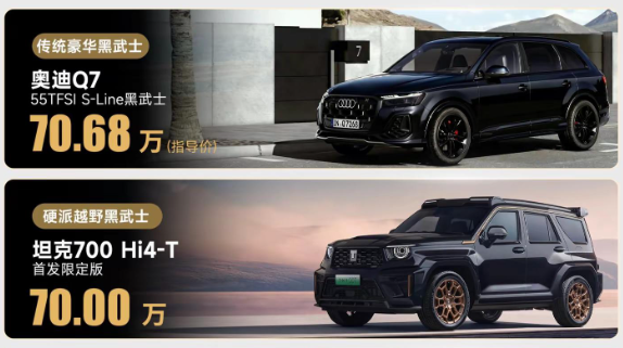 也是中了“黑色”毒丨黑武士SUV.我们的宗旨是：拒绝街车！直奔主题，豪华品牌的黑