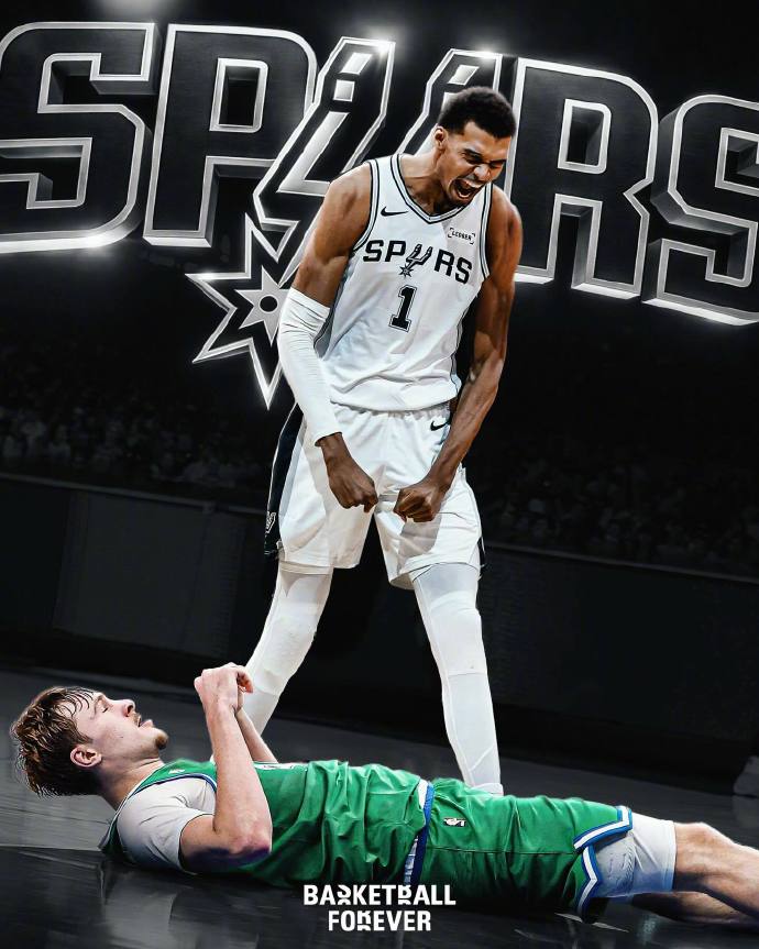 已获赛季评奖资格！马刺139-120独行侠，文班亚马出场26分钟，23投14中，