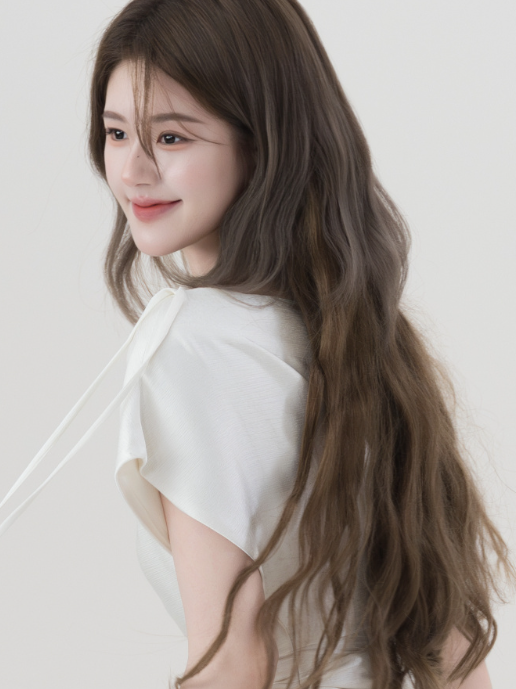 月光下静静绽放的白玫瑰，又像指尖流淌的星光，每一寸都在发光