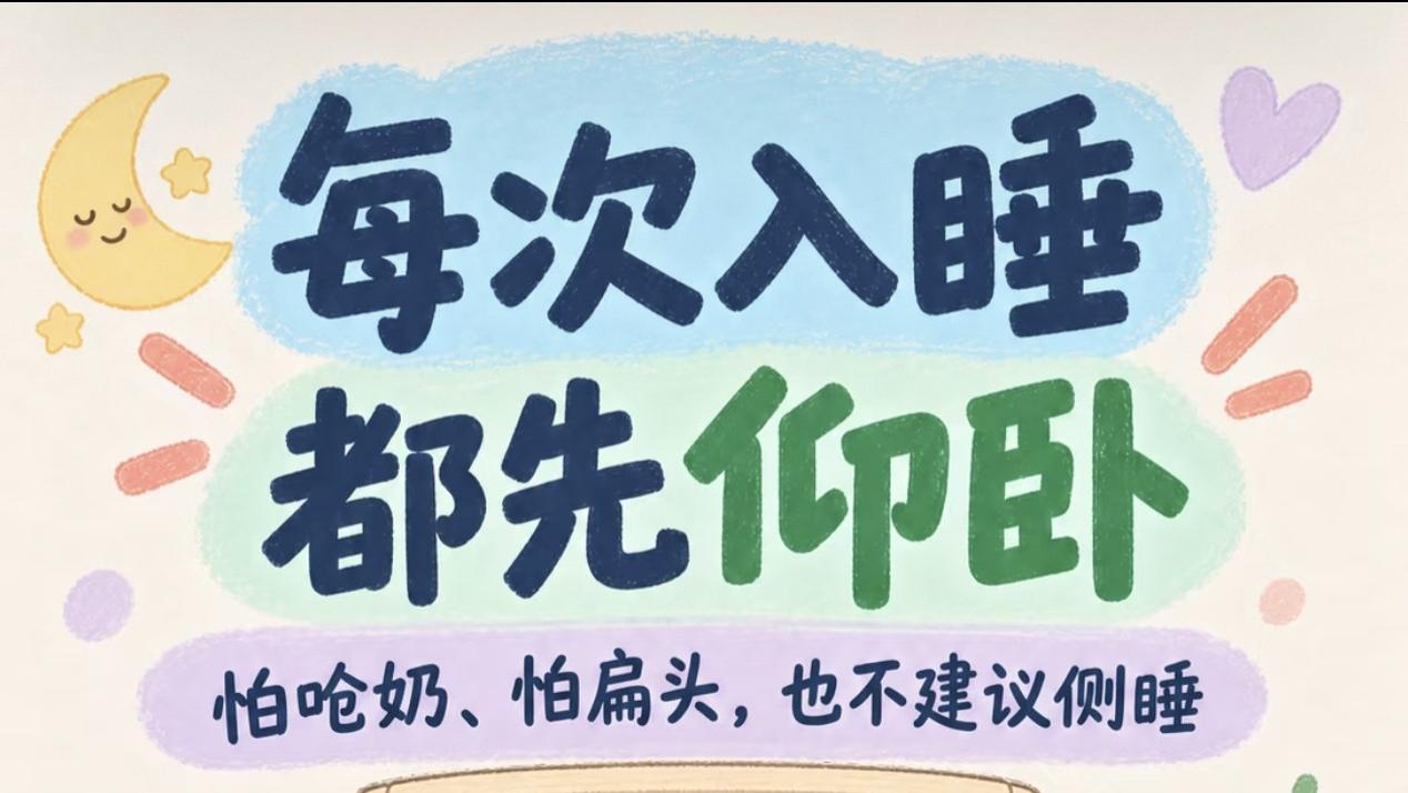 宝宝仰睡还是侧睡？答案没有“两派”