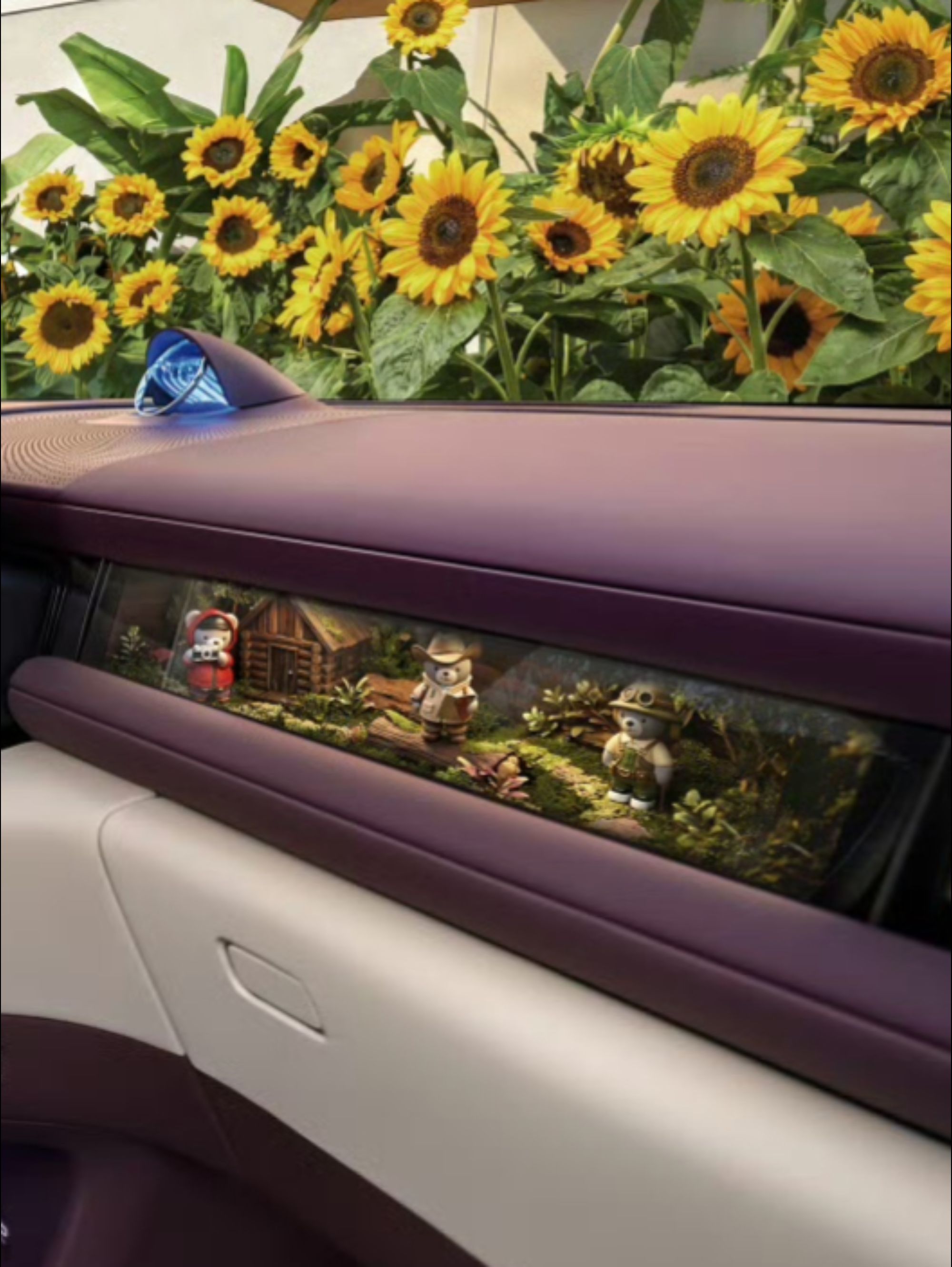 余承东与央视小尼合体直播，问界M6内饰正式官宣！紫慕白双拼座舱温润雅致，向日葵可