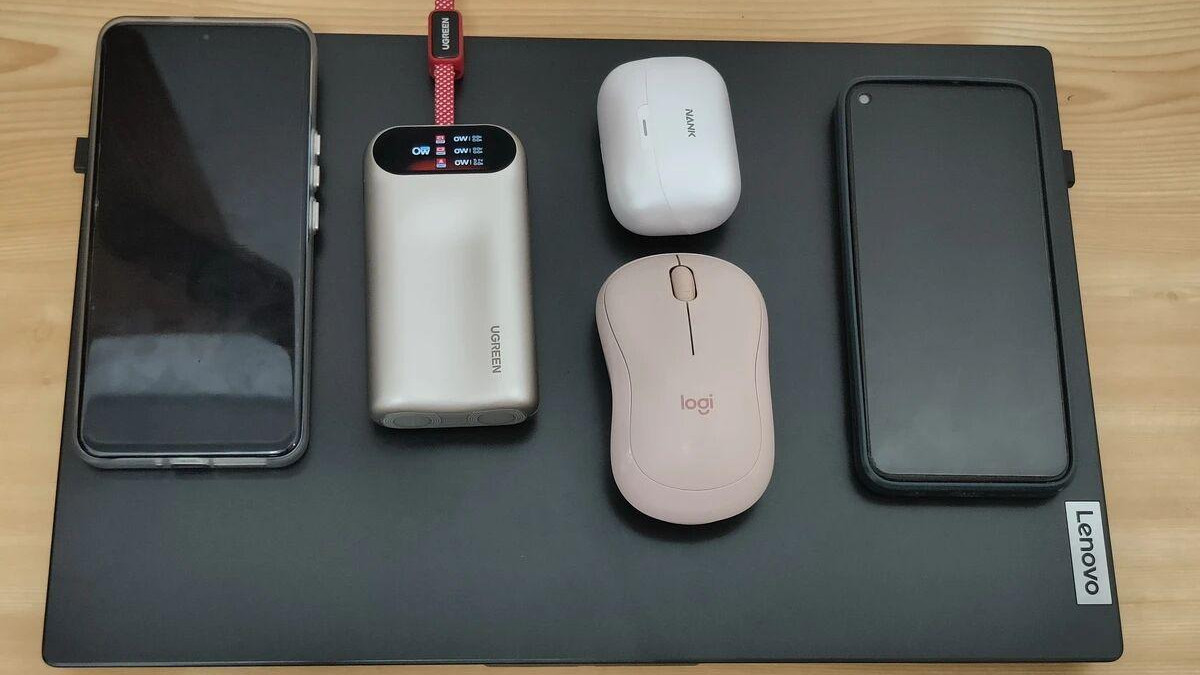 出差通勤刚需，绿联P6屏显45W充电宝, 自定壁纸, 个性化的好选择！