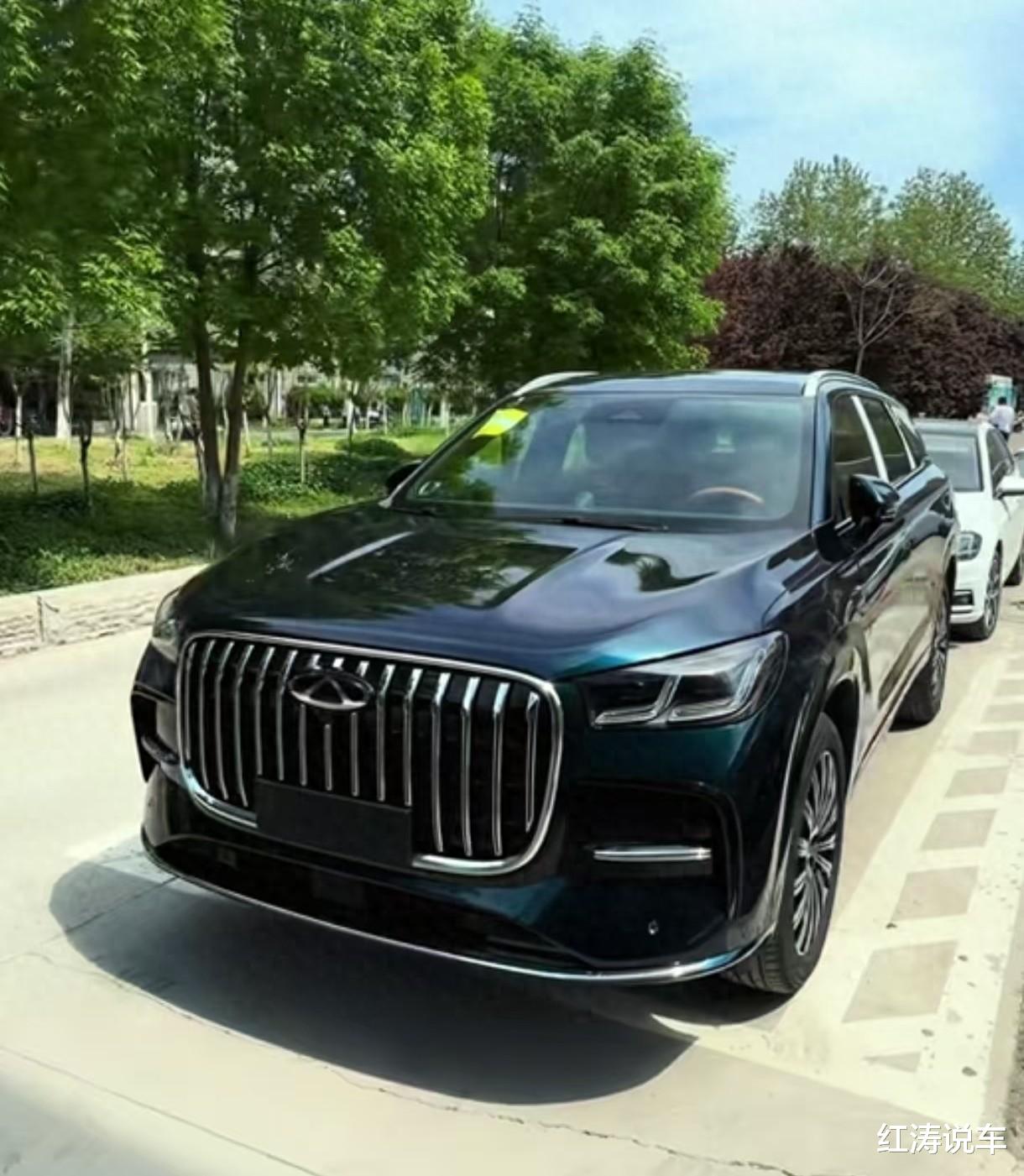 新款瑞虎9即将上市，外观霸气，配30英寸6K大联屏，CDC磁