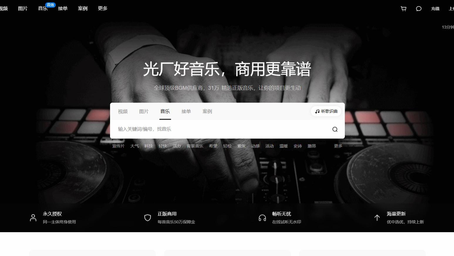 2026年视频配乐版权指南：5个终身授权音乐下载平台及适用场景